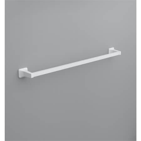 Kd 30 in. Die Cast Zinc Towel Bar, White - Satin KD1678388